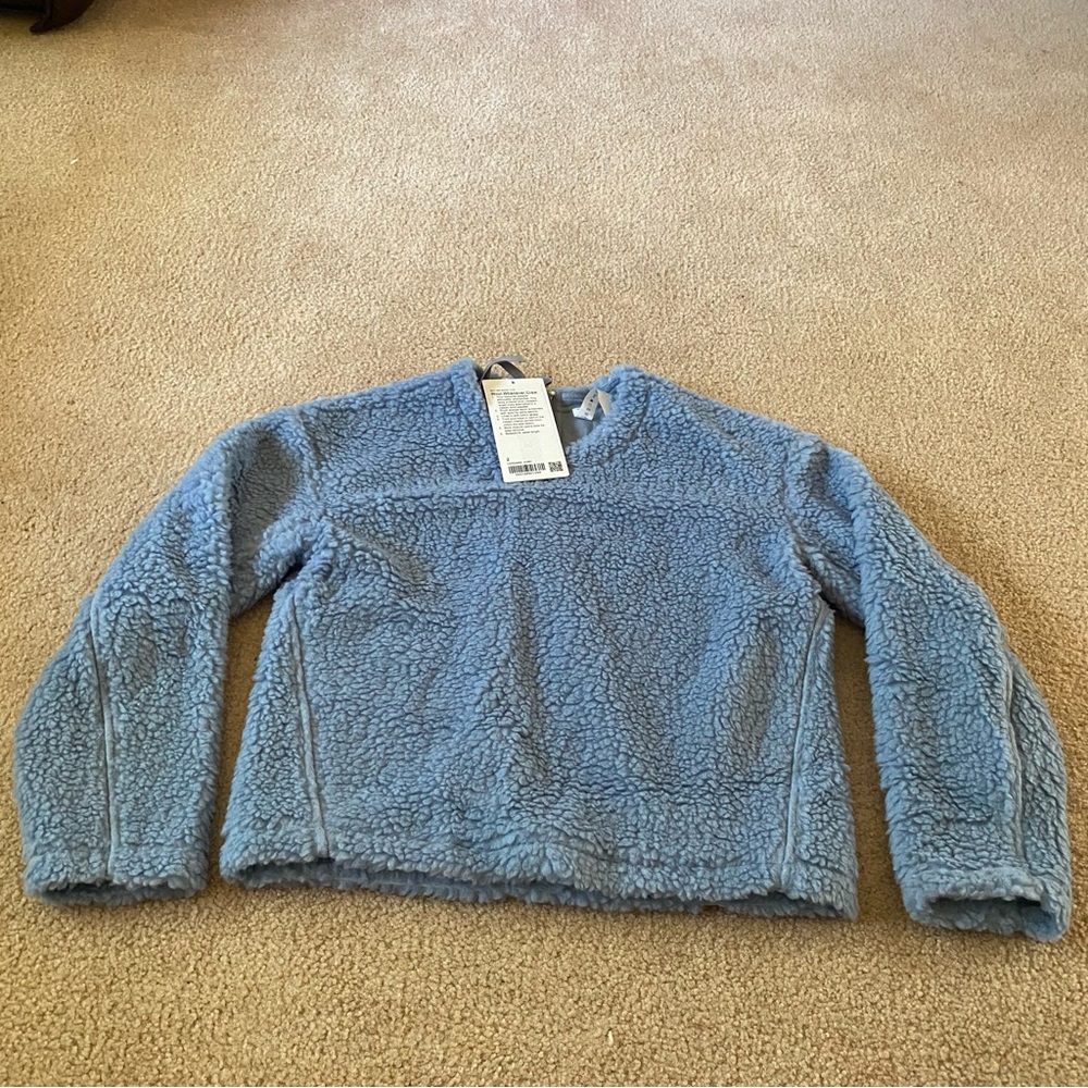 NWT Lululemon Wool Whenever Crew Chambray Size 2